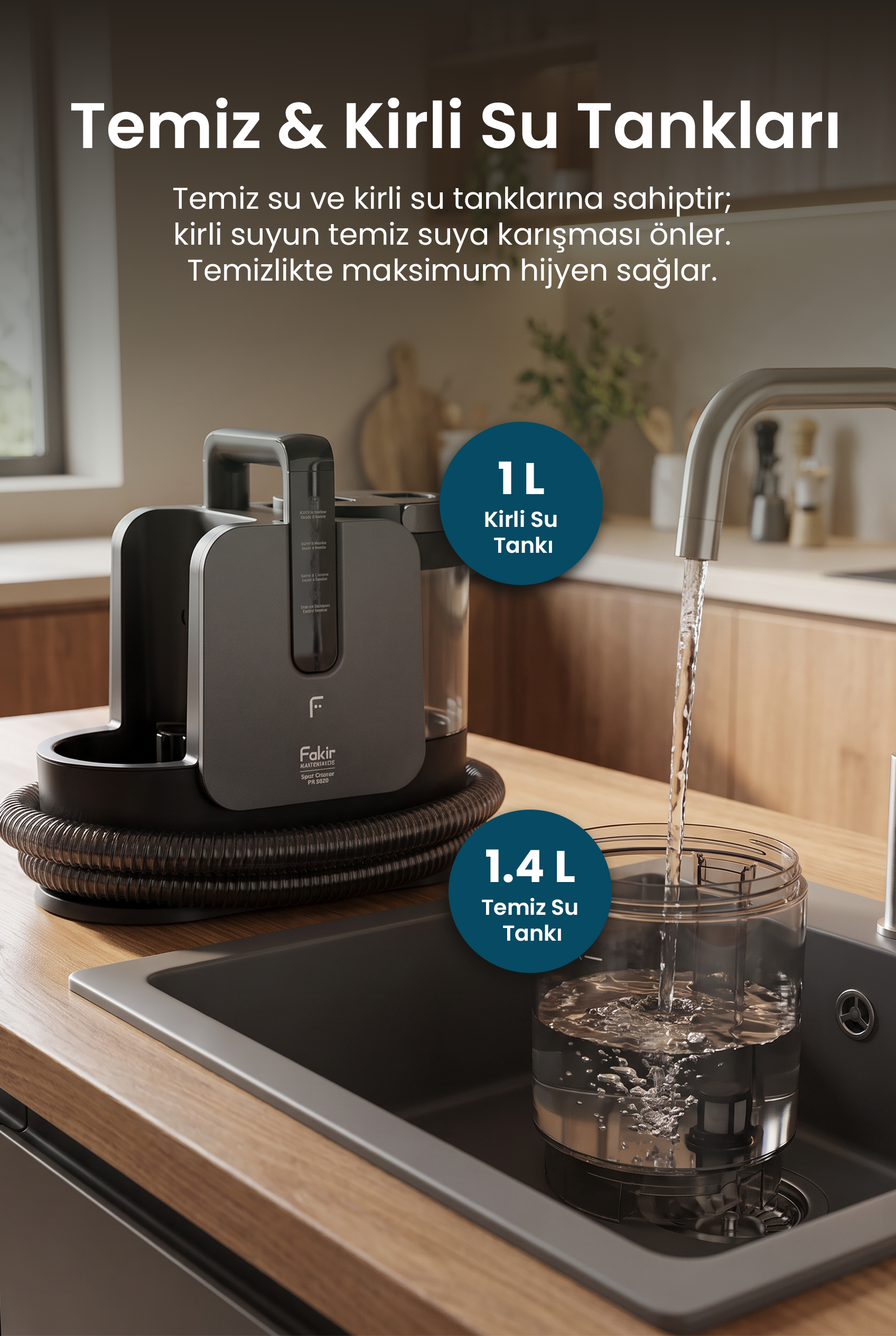 07 Fakir Spot Cleaner PR 5020 Buhar & Leke Temizleyici - Görsel 7