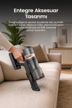 Fakir Flexion 7040 Şarjlı Dikey Süpürge - Görsel 10